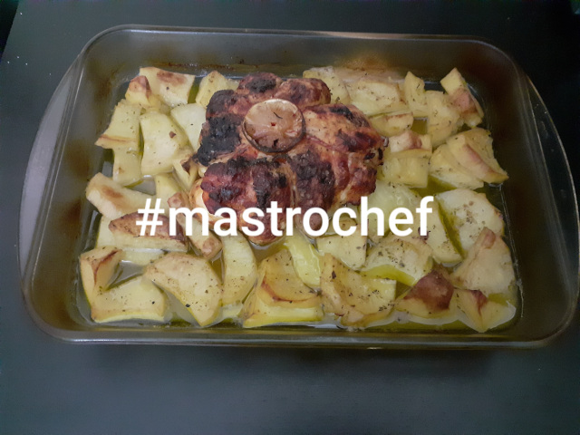 Κοτόπουλο γεμιστό με πατάτες